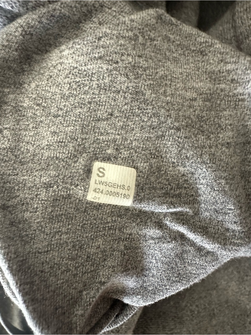 lululemon athletica Scuba Mid-Rise Wide-Leg Pant — Light Gray - Picture 5 of 5